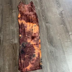 Along crisscross shein dress